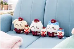 【未開封】ちいかわ阪急電車なほわほわぬいぐるみS 3種セット