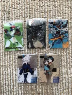 機動戦士ガンダム ジークアクス　ウエハースカード　5枚セット