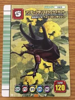 甲虫王者ムシキング マルスゾウカブト 5周年コレクションカード - メルカリ