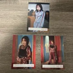 松田里奈　櫻坂46 生写真　3枚