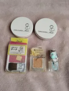 5点 パラドゥ チーク アイシャドウ ネイル ファンデーション セット