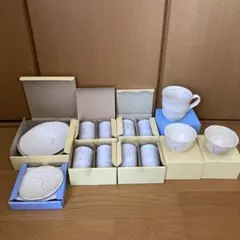 未使用　小篠綾子　陶器 食器セット マグカップ 湯呑み 小皿(24h以内発送)のサムネイル