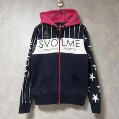 SVOLME 裏起毛 ジップアップ パーカー フーディー Sサイズ