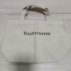 TULLY'S COFFEEトートバッグ ランチバック キャンバス カフェ 新品のサムネイル
