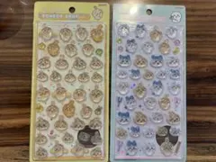 ボンボンドロップシール　ちいかわ×ハチワレ×うさぎ　2枚セット