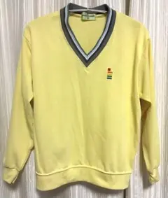 GOSEN ★ イエロー Vネック 長袖ウェア　SS