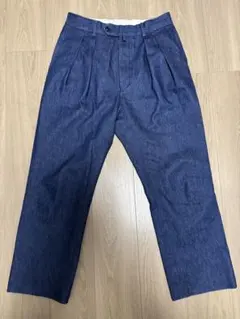 NEAT DORMEUIL デニム スラックス46のサムネイル