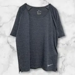 ナイキ ＊ Dri-FITマイラー半袖ランニングトップ スポーツウェア 速乾 L