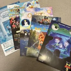 ディズニー　フライヤー　5種