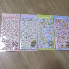 ちいかわ 立体シール 4セット