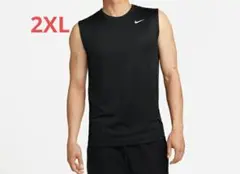 ナイキ NIKE ノースリーブ Tシャツ DX0992 黒　2XLサイズ