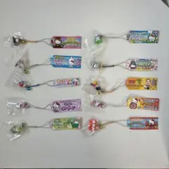 激レア　キティ&ミミィ　根付け　アンテナマスコット　9コセット　１つ色移りあり 激レア キティ&ミミィ 根付け アンテナマスコット 9コセット 1つ色