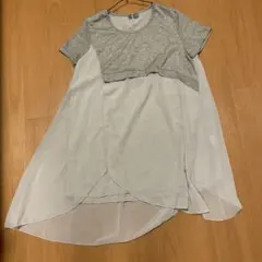 レディース　トップス　チュニック　　レース　ワンピースのサムネイル