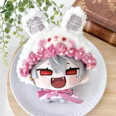 ヘッドドレス ぬい服 10cm いちご 白 赤 - メルカリ