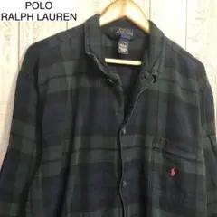 POLO RALPH LAUREN ラルフローレン パジャマシャツ 長袖シャツ