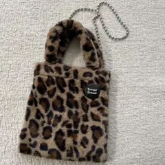jouetie ヒョウ柄ファーバック