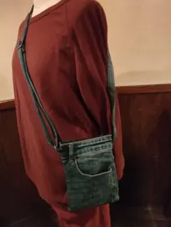 デニムリメイク‼ ショルダーバッグ サコッシュ ver1