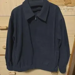 ユニクロ ブラッシュドジャージーオーバーサイズブルゾン