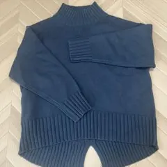 JAYRO ブルー ハイネック セーター 長袖