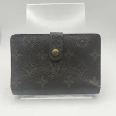 ルイヴィトン　折財布　財布　モノグラム　ヴィエノワ　ブラウン