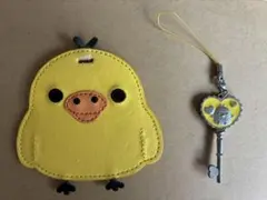 サンエックス　コリラックマ　キイロイトリ　マスコット　キーホルダー