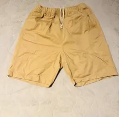 夏に合う色！ベージュ ショートパンツ ウエストゴム