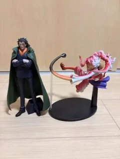 【2体セット】ワンピース フィギュア ドラゴン ルフィ ギア5 箱無しのサムネイル