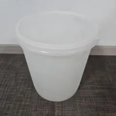 Tupperware タッパーウェア 保存容器 半透明　昭和レトロ　初期