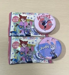 ズートピア プチキャン　ジュディー2個セット