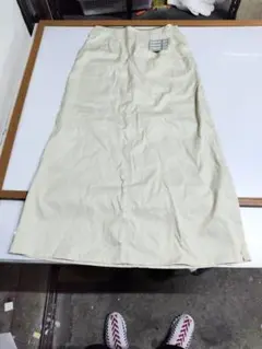 COMME CA 綿100％ ロングスカート 9号 新品、 タグ付 ★9812Xのサムネイル