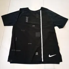 【美品】Nike DRI-FIT ブラック Tシャツ S ランニングウェア