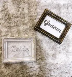 結婚式　受付　写真立て　ウェルカムスペース