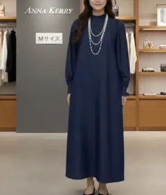 大人気デニムロングワンピース　マキシワンピース