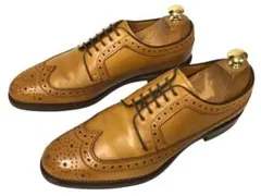 リーガル 05KR 25/25.5cm ウィングチップ 茶 エアローテーション