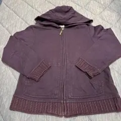 COMME CA DU MODE パープルパーカー 120A