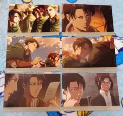 進撃の巨人 リヴァイ WIT STUDIO gift 横顔 線画 原画 缶バッジ - メルカリ