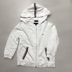 TOMMY HILFIGER ジップアップパーカー ホワイト 92cm