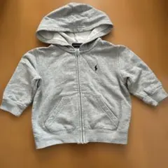 RALPHLAUREN ラルフローレン 80サイズ　パーカー　グレー