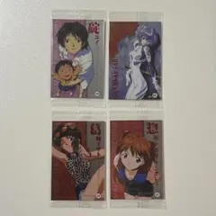 『レイ』『アスカ』『ミサト』『ユイ』エヴァンゲリオンウエハース Chap.02