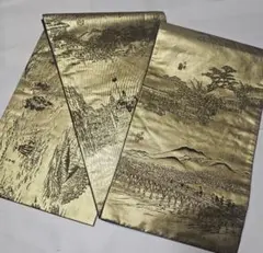 ★美品　高級 正絹 六通 袋帯