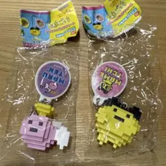 たまごっち　ドットフィギアチャーム　２個セット　まめっち　まるてん