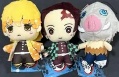 鬼滅の刃 フリュー ぬいぐるみ 竈門炭治郎 我妻善逸 嘴平伊之助