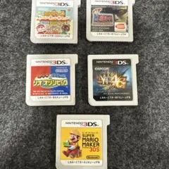 【美品】3DSソフト 詰め合わせ【5点】