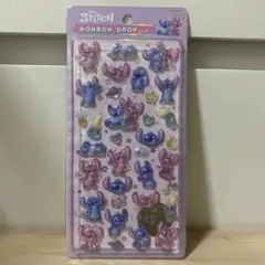 【正規品】ボンボンドロップシール スティッチ＆エンジェル