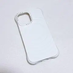 CASETiFY iPhone16 ウェーブシリコンケース ホワイト