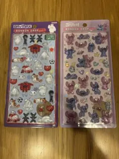 ベイマックス スティッチ ボンボンドロップシール