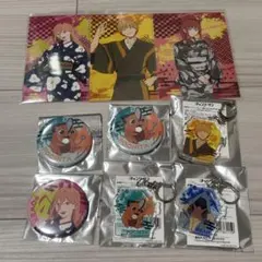 チェンソーマン OMATSURI POP UP アクリルキーホルダー 缶バッジ