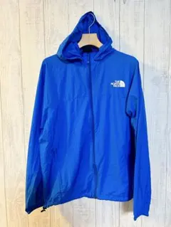 THE NORTH FACE 青 フード付きジャケット