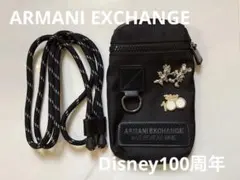 Armani Exchange ディズニー100周年　スマホショルダーバッグ