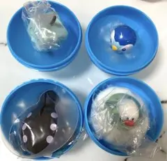 ポケモンセンター限定　およぐ！？ポケモンぷかぷかマスコットコレクション4種セット